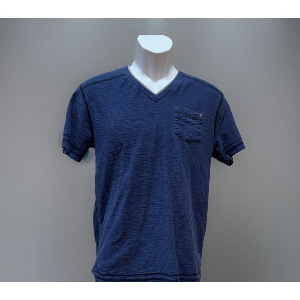 Zero Nineteen 0 19 Size Small Blue Shirt Cotton Blend